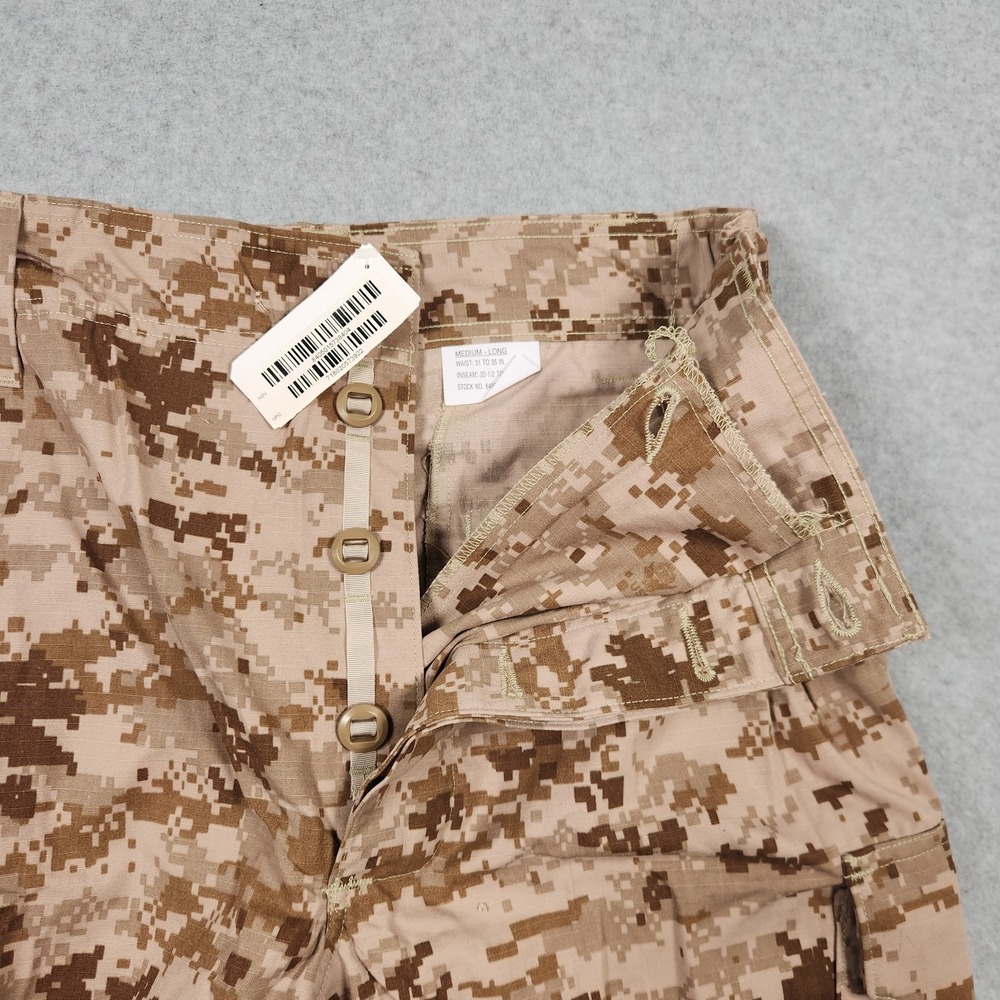 Military Pants Medium Long NWU Type II Desert Marpat Navy NSW SEAL DEVGRU - Picture 5 of 12